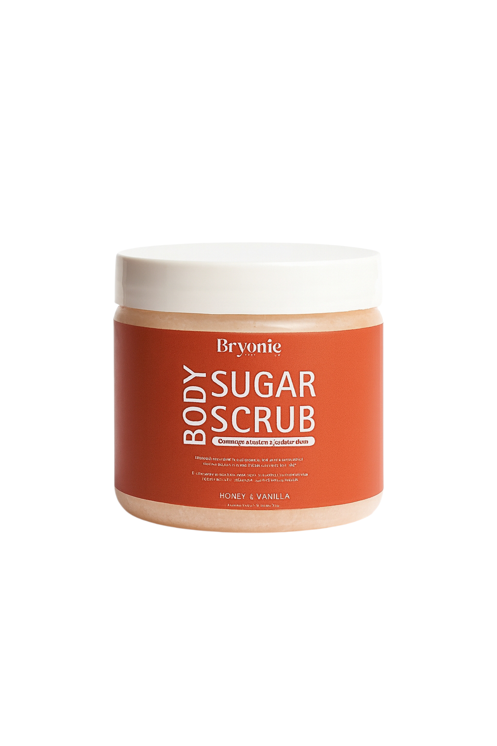 Body sugar scrub Honey & Vanilla